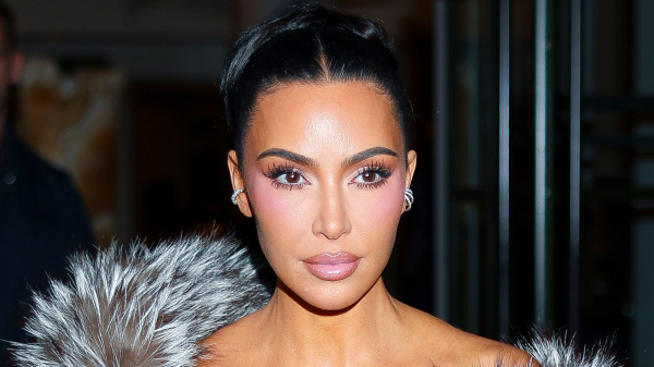 Kim Kardashian’s Teased-Up Hair Is So Fran Fine—Watch the Video